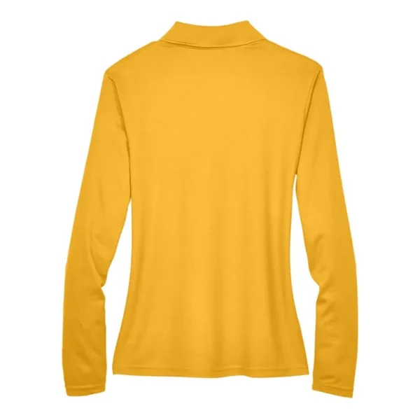 CORE365 Women's Pinnacle Performance Long Sleeve Pique Polo - CORE365 Women's Pinnacle Performance Long Sleeve Pique Polo - Image 7 of 20