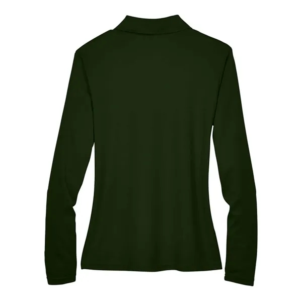 CORE365 Women's Pinnacle Performance Long Sleeve Pique Polo - CORE365 Women's Pinnacle Performance Long Sleeve Pique Polo - Image 16 of 20