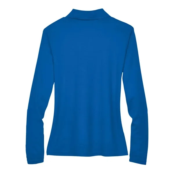 CORE365 Women's Pinnacle Performance Long Sleeve Pique Polo - CORE365 Women's Pinnacle Performance Long Sleeve Pique Polo - Image 18 of 20