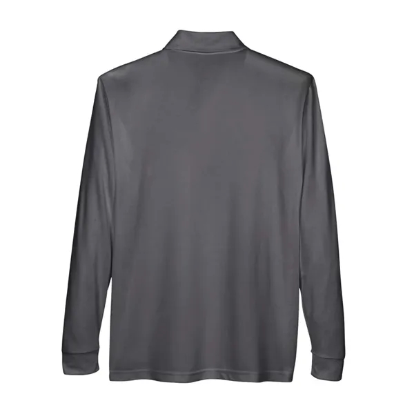CORE365 Men's Pinnacle Performance Long Sleeve Pique Polo... - CORE365 Men's Pinnacle Performance Long Sleeve Pique Polo... - Image 4 of 10