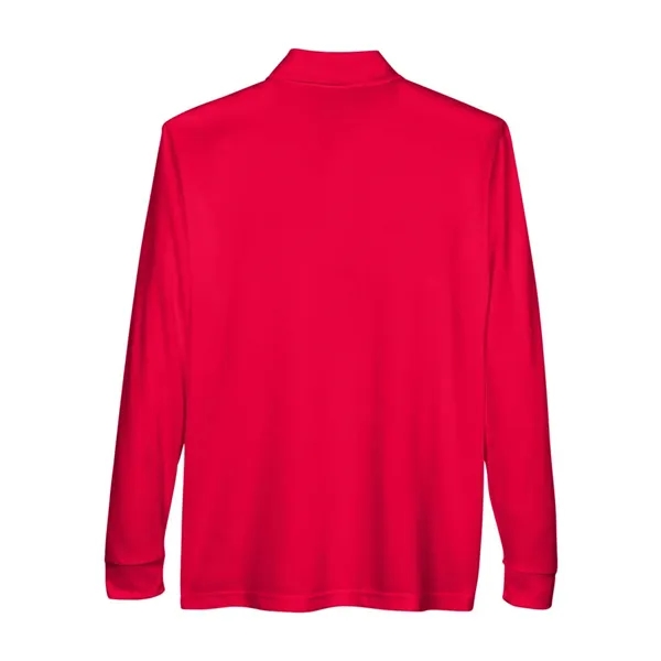 CORE365 Men's Pinnacle Performance Long Sleeve Pique Polo... - CORE365 Men's Pinnacle Performance Long Sleeve Pique Polo... - Image 8 of 10