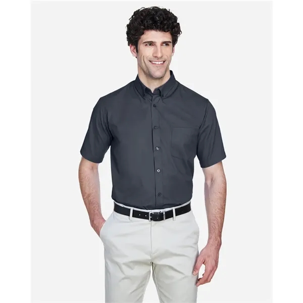 CORE365 Men's Optimum Short Sleeve Twill Dress Shirt - CORE365 Men's Optimum Short Sleeve Twill Dress Shirt - Image 0 of 8