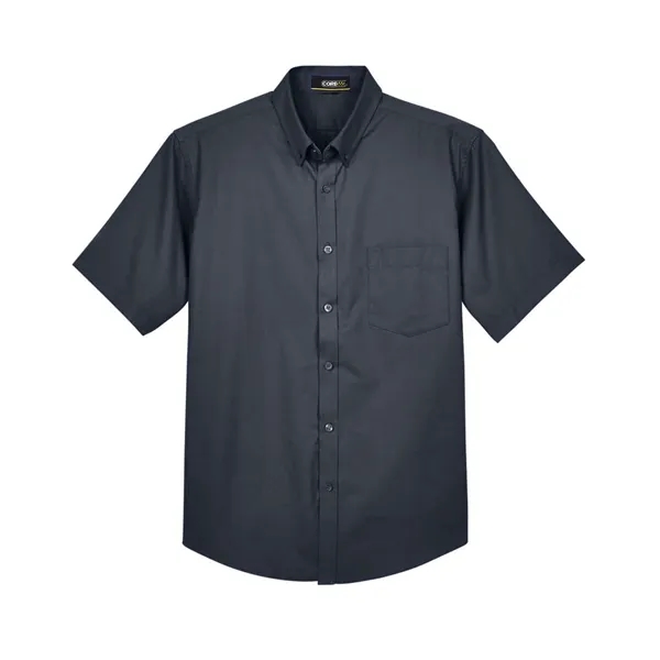 CORE365 Men's Optimum Short Sleeve Twill Dress Shirt - CORE365 Men's Optimum Short Sleeve Twill Dress Shirt - Image 3 of 8