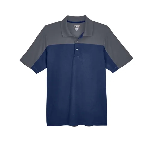 CORE365 Men's Balance Colorblock Performance Pique Polo