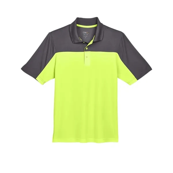 CORE365 Men's Balance Colorblock Performance Pique Polo