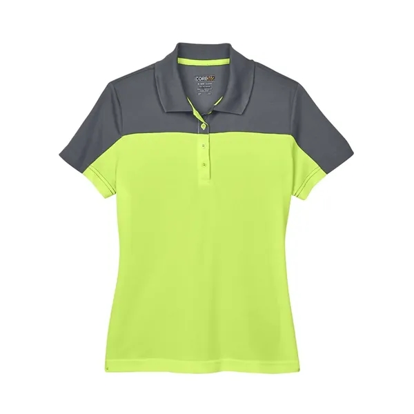 CORE365 Women's Balance Colorblock Performance Pique Polo