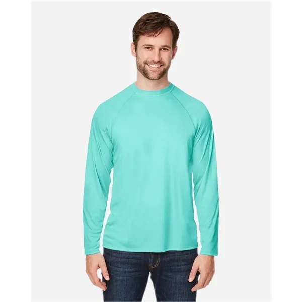 CORE365 Unisex Ultra UVP™ Marina Raglan Long Sleeve T-Shirt - CORE365 Unisex Ultra UVP™ Marina Raglan Long Sleeve T-Shirt - Image 0 of 18