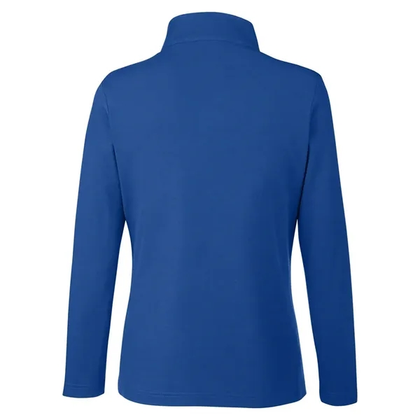 CORE365 Women's Fusion ChromaSoft™ Pique Quarter-Zip Pull... - CORE365 Women's Fusion ChromaSoft™ Pique Quarter-Zip Pull... - Image 22 of 24