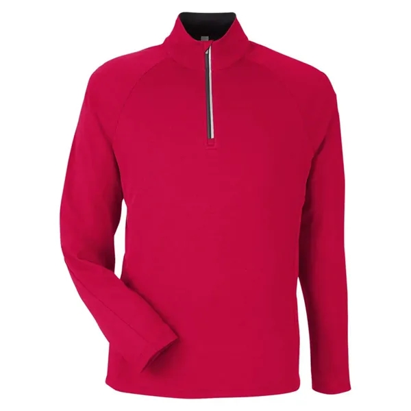 CORE365 Men's Origin Performance Pique Quarter-Zip Pullover - CORE365 Men's Origin Performance Pique Quarter-Zip Pullover - Image 7 of 12