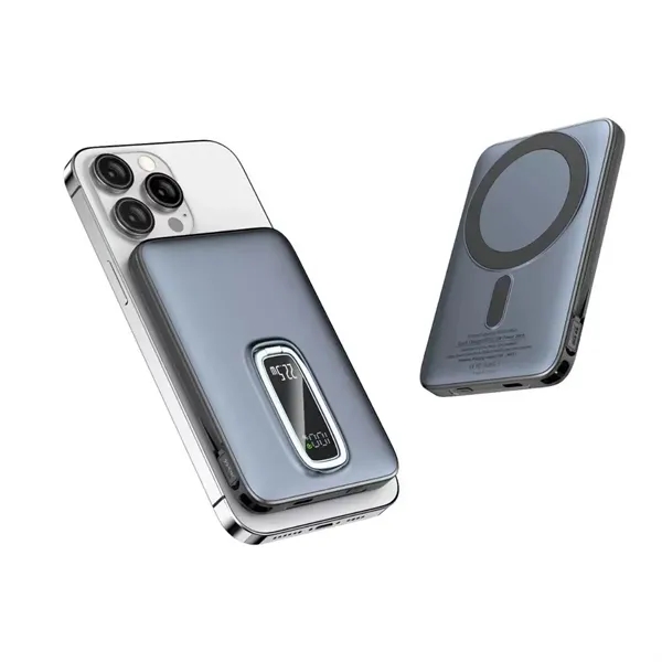 PD Magnetic Power Bank 5,000mAh w/ Stand - PD Magnetic Power Bank 5,000mAh w/ Stand - Image 1 of 9
