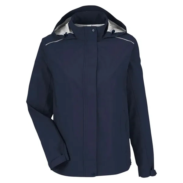 CORE365 Women's Packable Rain Jacket - CORE365 Women's Packable Rain Jacket - Image 5 of 8