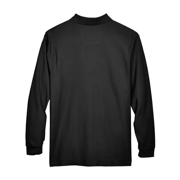 Devon & Jones Men's Pima Pique Long Sleeve Polo - Devon & Jones Men's Pima Pique Long Sleeve Polo - Image 2 of 6