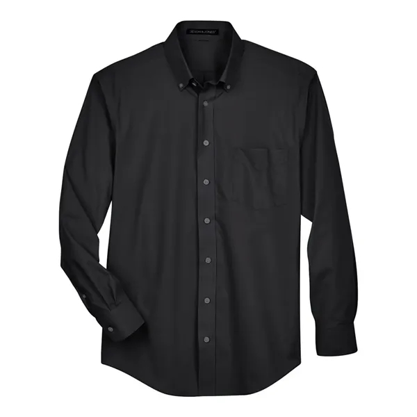 Devon & Jones Men's Crown Collection® Broadcloth Woven Dr... - Devon & Jones Men's Crown Collection® Broadcloth Woven Dr... - Image 1 of 14