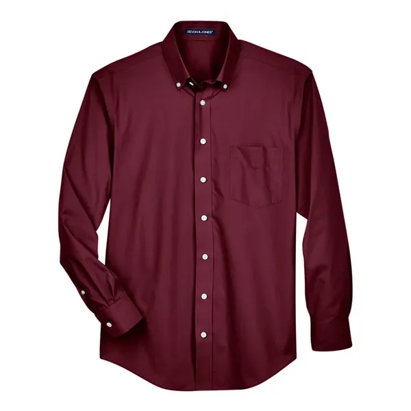 Devon & Jones Men's Crown Collection® Broadcloth Woven Dr... - Devon & Jones Men's Crown Collection® Broadcloth Woven Dr... - Image 3 of 14