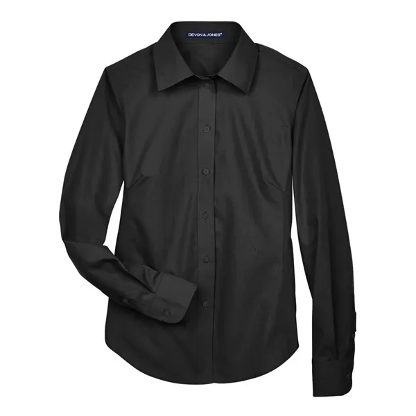Devon & Jones Women's Crown Collection® Broadcloth Woven ... - Devon & Jones Women's Crown Collection® Broadcloth Woven ... - Image 1 of 14
