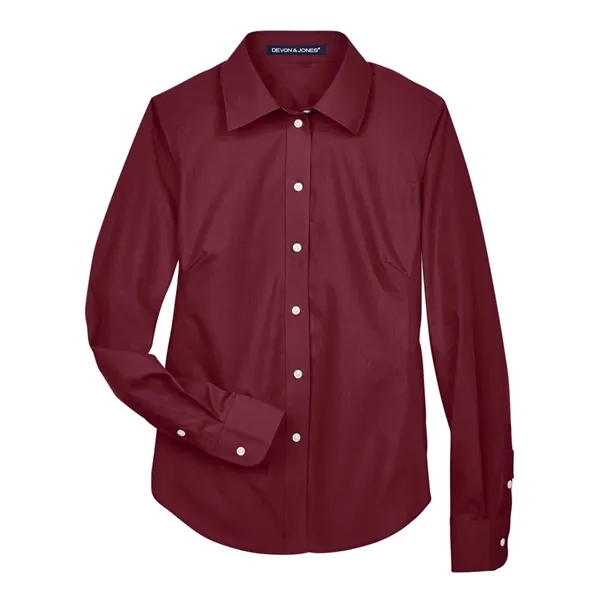 Devon & Jones Women's Crown Collection® Broadcloth Woven ... - Devon & Jones Women's Crown Collection® Broadcloth Woven ... - Image 3 of 14