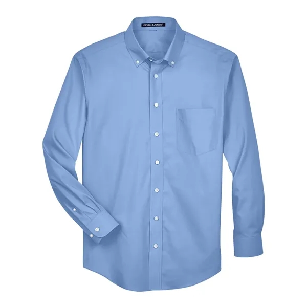 Devon & Jones Men's Crown Collection® Oxford Woven Dress ... - Devon & Jones Men's Crown Collection® Oxford Woven Dress ... - Image 3 of 6