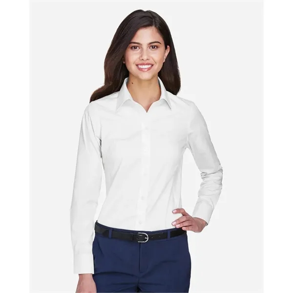 Devon & Jones Women's Crown Collection® Oxford Woven Dres... - Devon & Jones Women's Crown Collection® Oxford Woven Dres... - Image 0 of 6