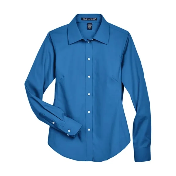 Devon & Jones Women's Crown Collection® Oxford Woven Dres... - Devon & Jones Women's Crown Collection® Oxford Woven Dres... - Image 1 of 6