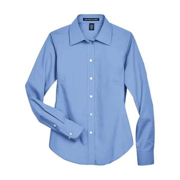 Devon & Jones Women's Crown Collection® Oxford Woven Dres... - Devon & Jones Women's Crown Collection® Oxford Woven Dres... - Image 3 of 6