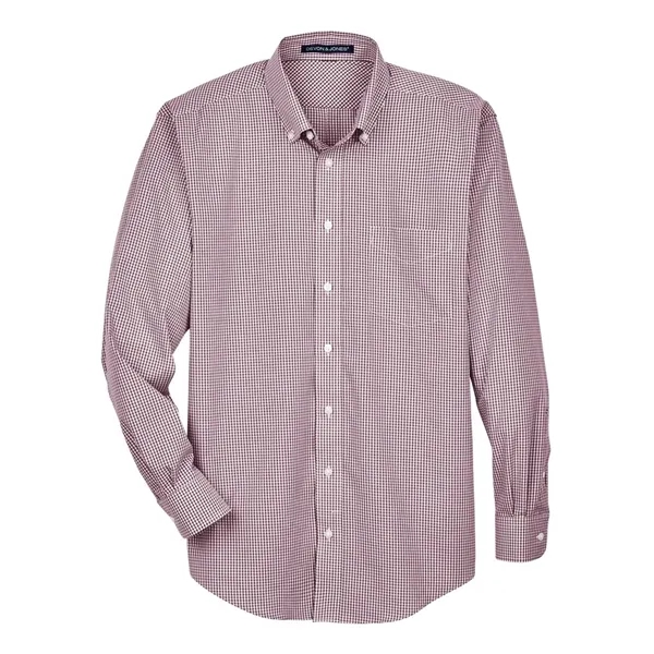 Devon & Jones Men's Crown Collection® Gingham Check Woven... - Devon & Jones Men's Crown Collection® Gingham Check Woven... - Image 1 of 10