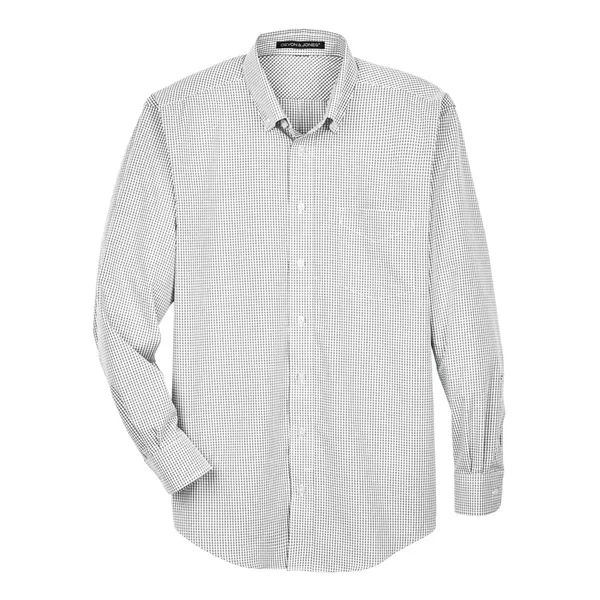 Devon & Jones Men's Crown Collection® Gingham Check Woven... - Devon & Jones Men's Crown Collection® Gingham Check Woven... - Image 9 of 10