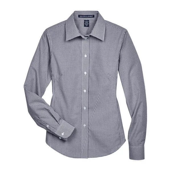 Devon & Jones Women's Crown Collection® Gingham Check Wov... - Devon & Jones Women's Crown Collection® Gingham Check Wov... - Image 5 of 12