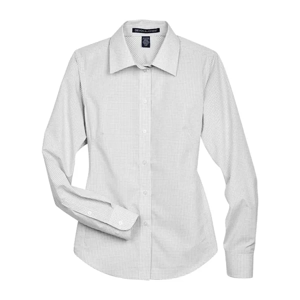 Devon & Jones Women's Crown Collection® Gingham Check Wov... - Devon & Jones Women's Crown Collection® Gingham Check Wov... - Image 11 of 12