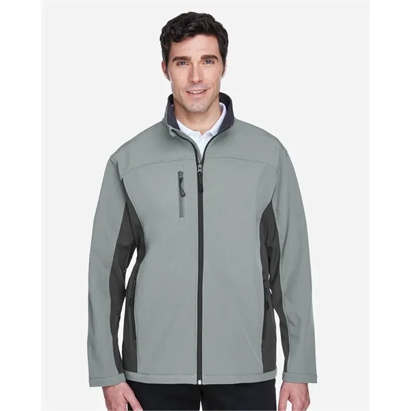 Devon & Jones Men's Soft Shell Colorblock Jacket - Devon & Jones Men's Soft Shell Colorblock Jacket - Image 0 of 6