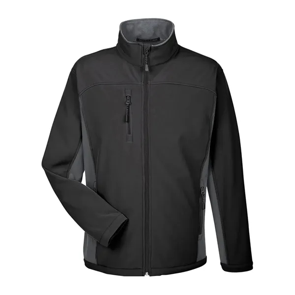 Devon & Jones Men's Soft Shell Colorblock Jacket - Devon & Jones Men's Soft Shell Colorblock Jacket - Image 1 of 6