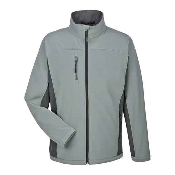 Devon & Jones Men's Soft Shell Colorblock Jacket - Devon & Jones Men's Soft Shell Colorblock Jacket - Image 3 of 6