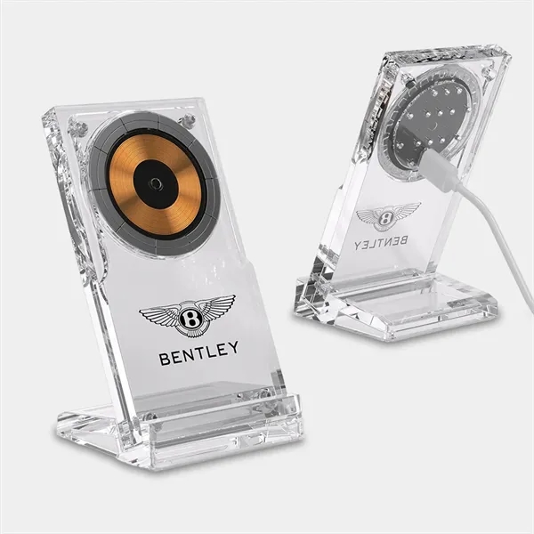 Gemini Qi 3.0 - 15w Acrylic Magnetic Charger - Gemini Qi 3.0 - 15w Acrylic Magnetic Charger - Image 0 of 4