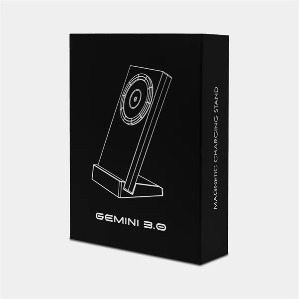 Gemini Qi 3.0 - 15w Acrylic Magnetic Charger - Gemini Qi 3.0 - 15w Acrylic Magnetic Charger - Image 4 of 4