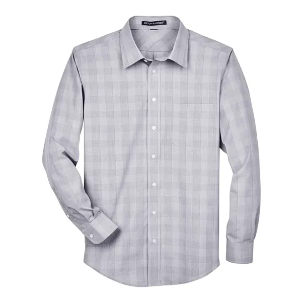 Devon & Jones Men's Crown Collection® Glen Plaid Woven Dr... - Devon & Jones Men's Crown Collection® Glen Plaid Woven Dr... - Image 1 of 4