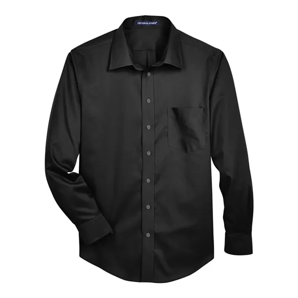 Devon & Jones Men's Crown Collection® Solid Stretch Twill... - Devon & Jones Men's Crown Collection® Solid Stretch Twill... - Image 1 of 10