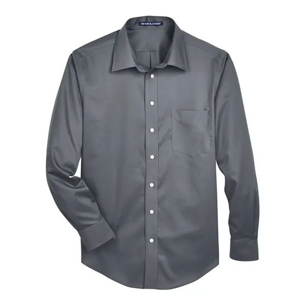 Devon & Jones Men's Crown Collection® Solid Stretch Twill... - Devon & Jones Men's Crown Collection® Solid Stretch Twill... - Image 3 of 10