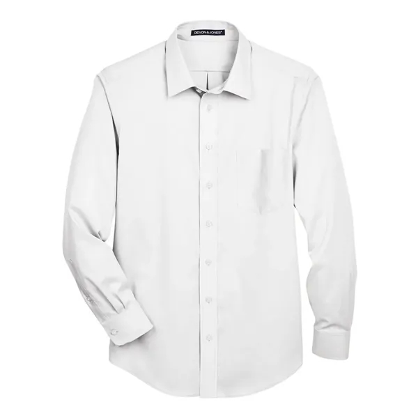 Devon & Jones Men's Crown Collection® Solid Stretch Twill... - Devon & Jones Men's Crown Collection® Solid Stretch Twill... - Image 9 of 10
