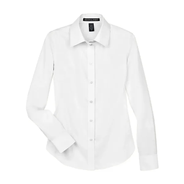 Devon & Jones Women's Crown Collection® Solid Stretch Twi... - Devon & Jones Women's Crown Collection® Solid Stretch Twi... - Image 7 of 8