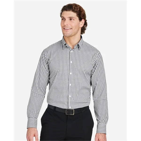 Devon & Jones Men's CrownLux Performance® Gingham Dress S... - Devon & Jones Men's CrownLux Performance® Gingham Dress S... - Image 0 of 6