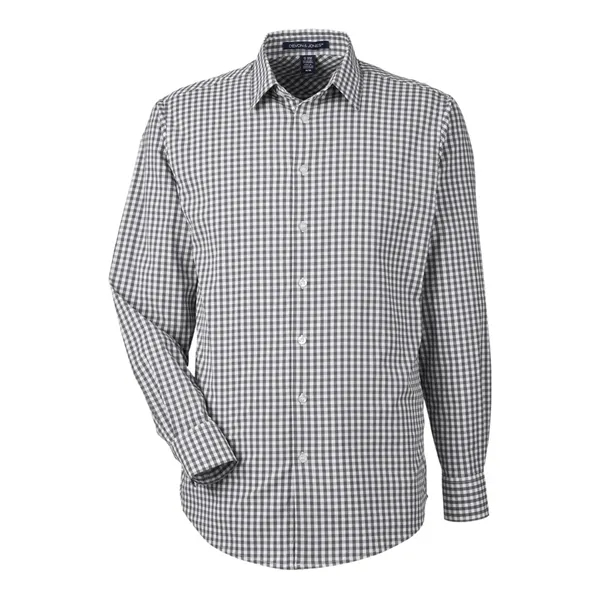 Devon & Jones Men's CrownLux Performance® Gingham Dress S... - Devon & Jones Men's CrownLux Performance® Gingham Dress S... - Image 3 of 6