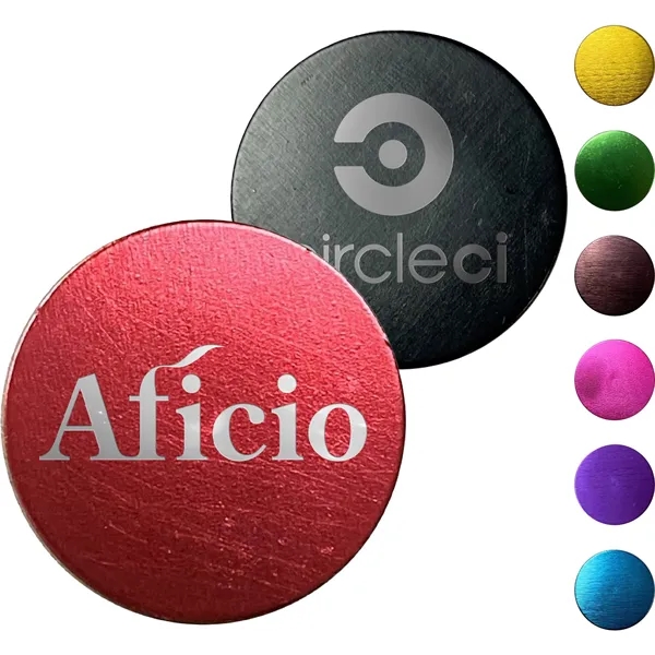 Aluminum Engraved Golf Ball Marker - Aluminum Engraved Golf Ball Marker - Image 0 of 9