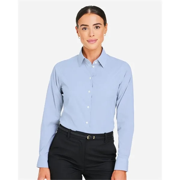 Devon & Jones Women's CrownLux Performance® Microstripe D... - Devon & Jones Women's CrownLux Performance® Microstripe D... - Image 0 of 6