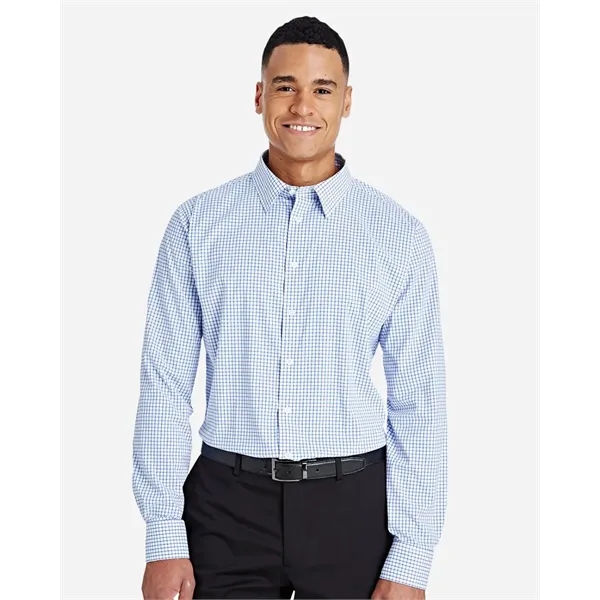 Devon & Jones Men's CrownLux Performance® Micro Windowpan... - Devon & Jones Men's CrownLux Performance® Micro Windowpan... - Image 0 of 3