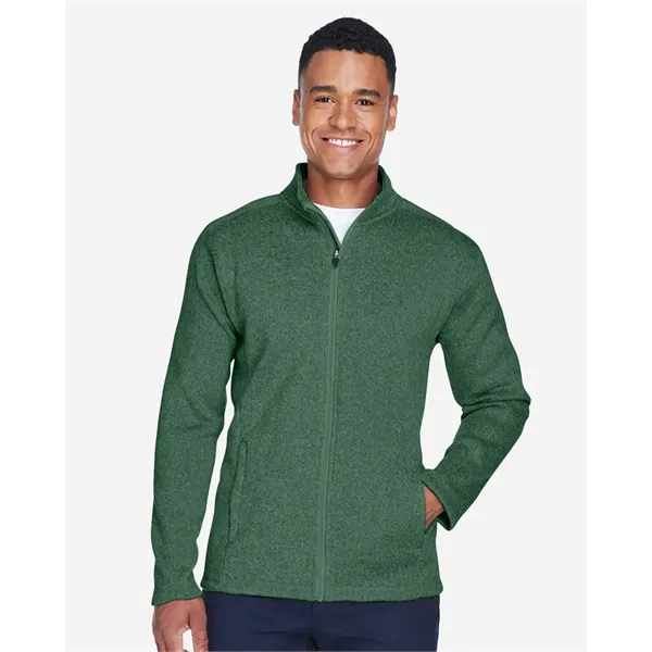 Devon & Jones Men's Bristol Full-Zip Sweater Fleece Jacket - Devon & Jones Men's Bristol Full-Zip Sweater Fleece Jacket - Image 0 of 10