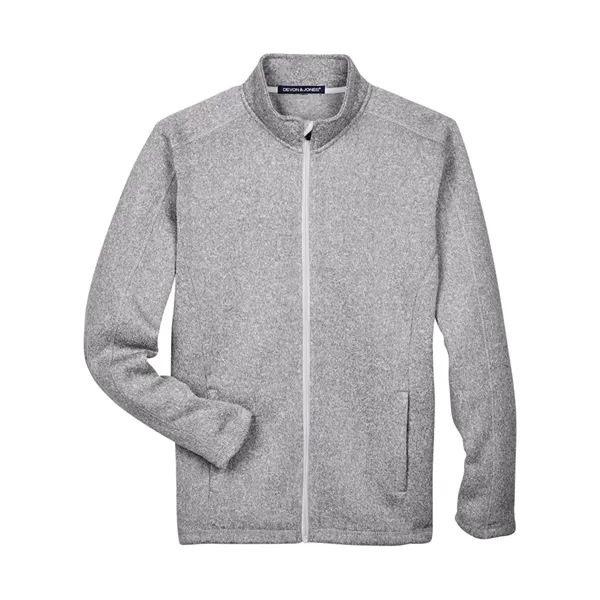 Devon & Jones Men's Bristol Full-Zip Sweater Fleece Jacket - Devon & Jones Men's Bristol Full-Zip Sweater Fleece Jacket - Image 5 of 10