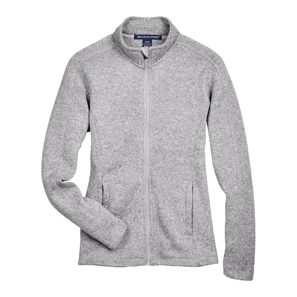 Devon & Jones Women's Bristol Full-Zip Sweater Fleece Jacket