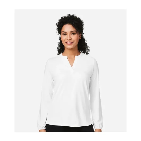Devon & Jones Women's Raleigh Half-Placket Knit Top - Devon & Jones Women's Raleigh Half-Placket Knit Top - Image 0 of 10