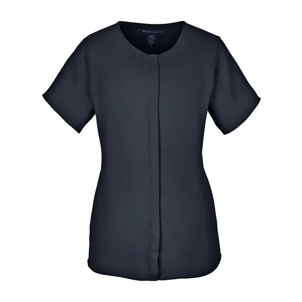 Devon & Jones Women's Perfect Fit™ Crepe Blouse - Devon & Jones Women's Perfect Fit™ Crepe Blouse - Image 1 of 7