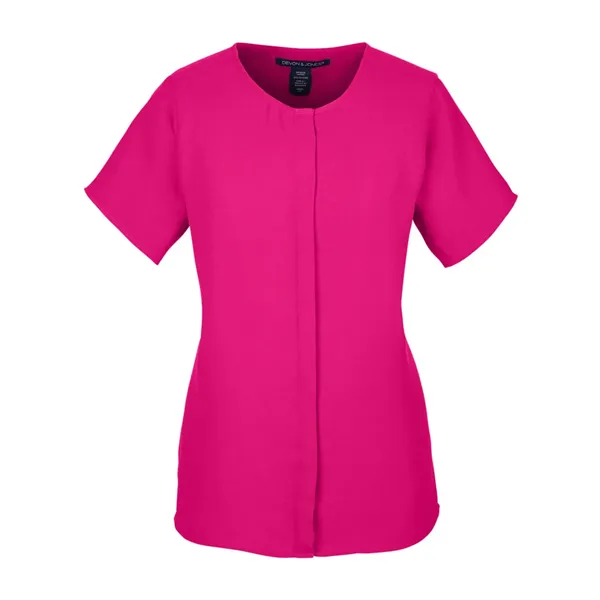Devon & Jones Women's Perfect Fit™ Crepe Blouse - Devon & Jones Women's Perfect Fit™ Crepe Blouse - Image 2 of 7