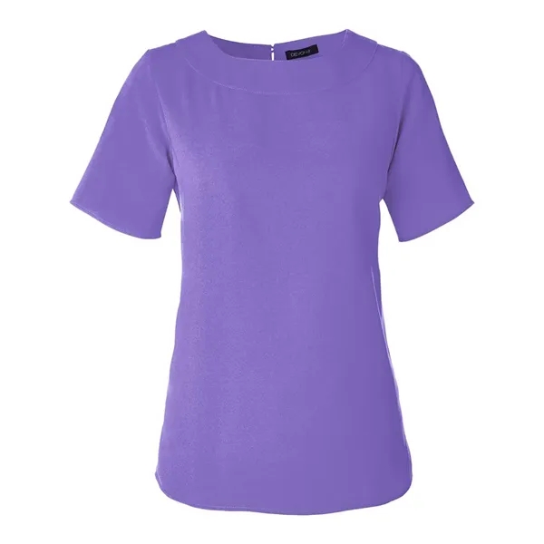 Devon & Jones Women's Perfect Fit™ Boat Neck Blouse - Devon & Jones Women's Perfect Fit™ Boat Neck Blouse - Image 7 of 12
